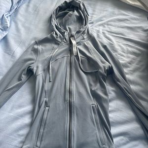 Lululemon lightweight jacket, size 6, color light blue.